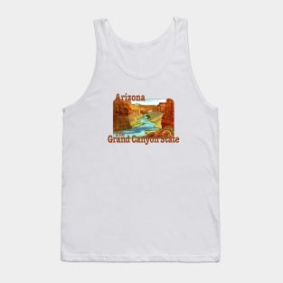 Arizona, The Grand Canyon State Tank Top